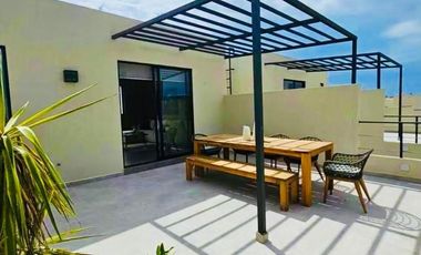 Departamento con Roof Garden en Privada en zona El Mirador, Querétaro