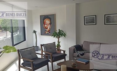 DEPARTAMENTO EN RENTA, LOMAS HIPODROMO MODERNO CON VIGILANCIA