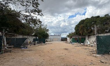 Terreno en renta con oficina sobre Carretera Mérida-Progreso