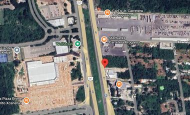 Terreno en renta con oficina sobre Carretera Mérida-Progreso