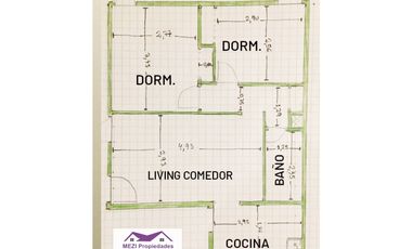 DEPTO 2 DORM CERCA UNIVERSIDAD