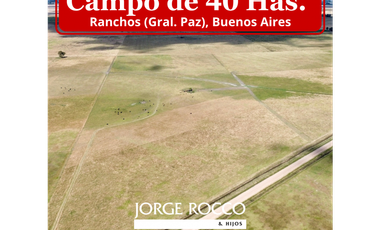 Campo de 40 Has en Ranchos, Buenos Aires