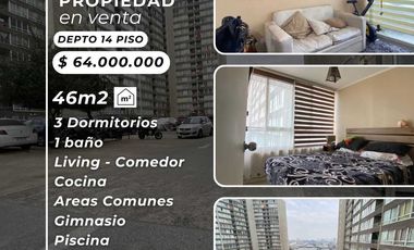 Departamento en venta  en QUINTA NORMAL