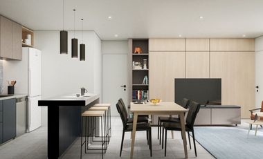 Depto 1 Dormitorio con cochera Bº Sta Genoveva