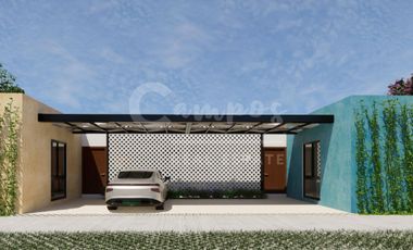 Villa de 2 recamaras en privada residencial en Conkal Yucatan  Entrega diciembre 2027