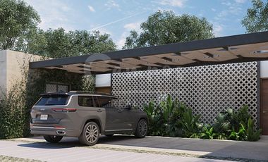 Villa de 2 recamaras en privada residencial en Conkal Yucatan  Entrega diciembre 2027