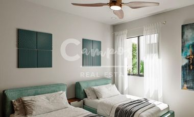 Casa de 1 piso, 3 recamaras en privada en Chelem Yucatan  Preventa diciembre 2027