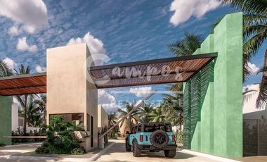 Casa de 1 piso, 3 recamaras en privada en Chelem Yucatan  Preventa diciembre 2027