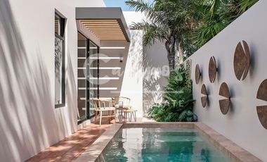 Casa de 1 piso, 3 recamaras en privada en Chelem Yucatan  Preventa diciembre 2027