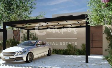 Casa de 2 piso, 4 recamaras en privada en Conkal Yucatan  Preventa diciembre 2027