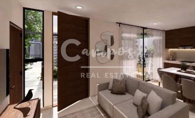 Casa de 2 pisos, 3 recamaras en privada en Conkal Yucatan  Preventa diciembre 2027