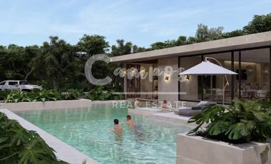 Casa de 1 piso, 2 recamaras en privada en Conkal Yucatan  Preventa diciembre 2027