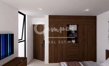 Casa de 1 piso, 2 recamaras en privada en Conkal Yucatan  Preventa diciembre 2027