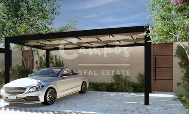 Casa de 1 piso, 2 recamaras en privada en Conkal Yucatan  Preventa diciembre 2027