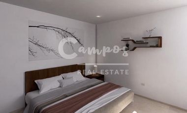 Casa de 1 piso, 2 recamaras en privada en Conkal Yucatan  Preventa diciembre 2027