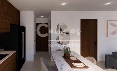 Casa de 1 piso, 2 recamaras en privada en Conkal Yucatan  Preventa diciembre 2027