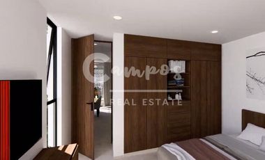 Casa de 1 piso, 1 recamara en privada en Conkal Yucatan  Preventa diciembre 2027
