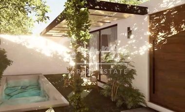 Casa de 1 piso, 1 recamara en privada en Conkal Yucatan  Preventa diciembre 2027