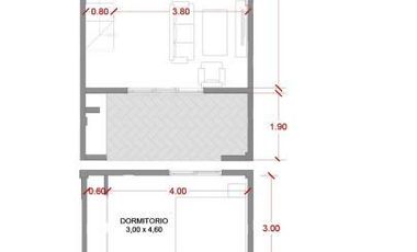 PH 3 ambientes con balcon aterrazado en  La Lucila del Mar con vista al mar