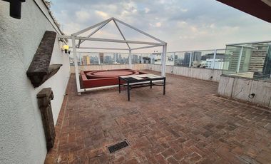 RENTA DE DEPARTAMENTO CON TERRAZA EN POLANCO