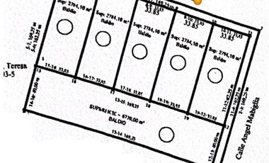 VILLA RETIRO*TERRENO ZONA INDUSTRIAL APTO GALPÓN * 2784 mts