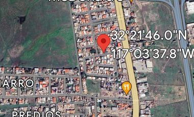 Terreno en venta en el centro de Rosarito, Hacienda Floresta del Mar