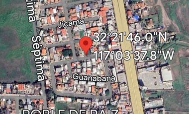 Terreno en venta en el centro de Rosarito, Hacienda Floresta del Mar