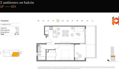 Departamento en venta con COCHERA en MOOD LARRALDE NUÑEZ