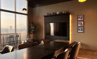 Departamento equipado y amueblado en venta en Santa Lucia, Centro de Monterrey.