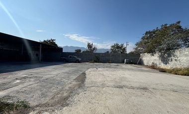 Terreno industrial en renta en Santa Catarina.