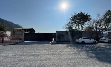 Terreno industrial en renta en Santa Catarina.