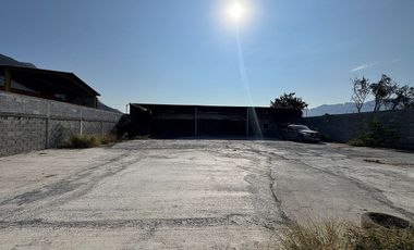 Terreno industrial en renta en Santa Catarina.