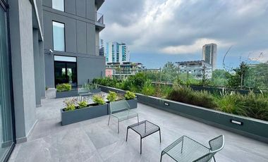 Departamento amueblado en Renta a estrenar en  Torre Dana, Arboleda.