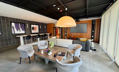 Departamento amueblado en Renta a estrenar en  Torre Dana, Arboleda.