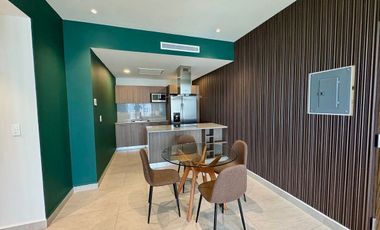 Departamento amueblado en Renta a estrenar en  Torre Dana, Arboleda.