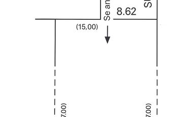 Lote en venta en Tortuguitas, Malvinas Argentinas