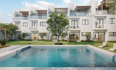 En venta casa de 3 habitaciones en Tulum con amenidades premium y roof top privado