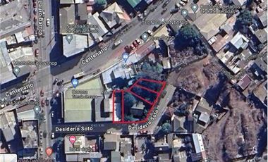 4 TERRENOS- TOTAL 800m2 - ATENCIÓN INVERSIONISTAS.