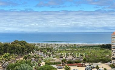Departamento con gran vista al mar