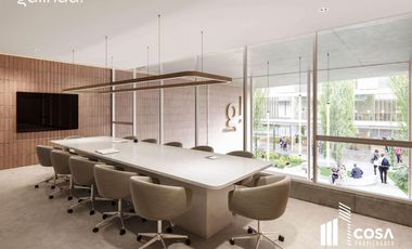 Oficina en venta 1 ambiente Galinda Funes Santa Fe Detalles de diseño y calidad constructiva