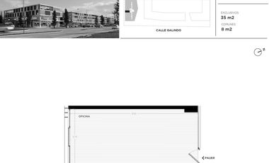 Oficina en venta 1 ambiente Galinda Funes Santa Fe Detalles de diseño y calidad constructiva