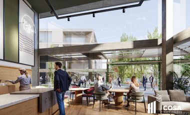 Oficina en venta 1 ambiente Galinda Funes Santa Fe Detalles de diseño y calidad constructiva