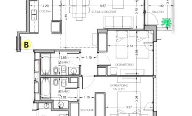 Venta Dpto 2 Dormitorios con cochera - Av. San Juan 1100 - Edificio Kuref - Neuquén Capital