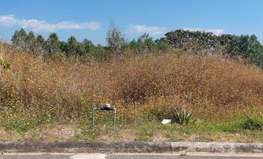 Terreno en venta con todos los servicios y calle pavimentada, Subida Chalma Cuer