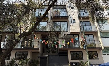 Estrena espectacular PH de 3 niveles en Tlacoquemecatl del Valle