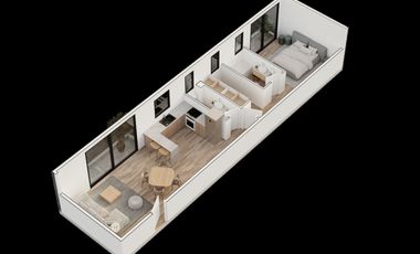 Departamento 3 ambientes a estrenar. Vicente López .