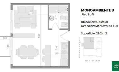 Departamento en Castelar Sur