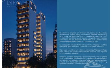 MONOAMBIENTE CON BALCÓN EN POZO