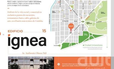 Departamento de 1.5 dormitorios a la venta en Nueva Cordoba