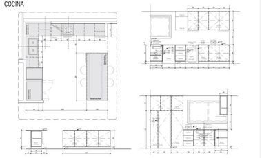 Casa en venta en construcción en la Rinconada, 3 dormitorios
